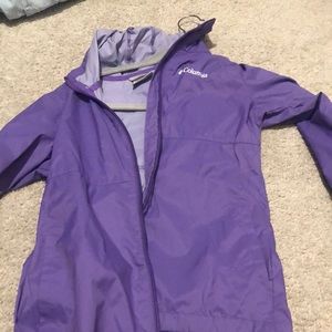 Selling very new Columbia rain jacket!!